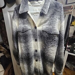 WILFRED FREE PLAID GANNA JACKET